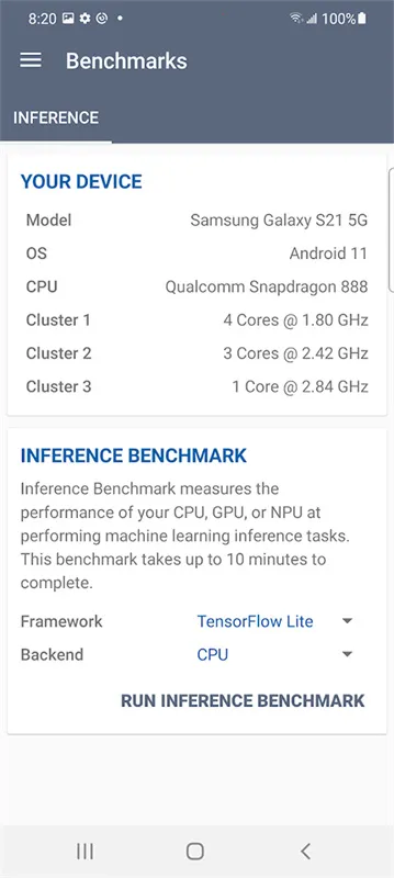 Geekbench ML Geekbench ML