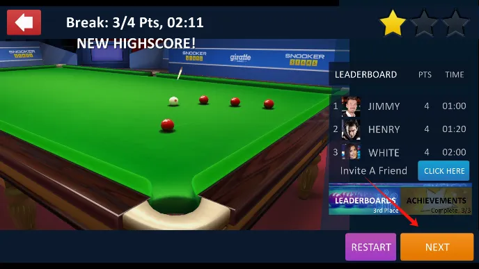 Snooker斯诺克之星2026最新版本 Snooker斯诺克之星2026最新版本